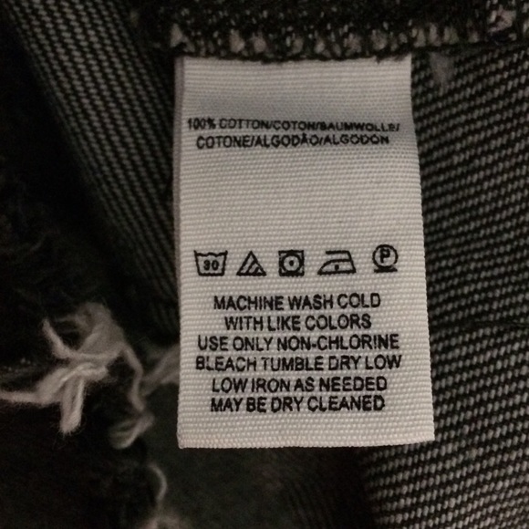 Free People Rugged A-Line Raw Hem Denim Mini Skirt - Picture 4 of 8